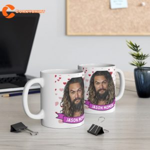 Jason Momoa Cute Mug Gift Cool Handsome Jason Momoa Mug