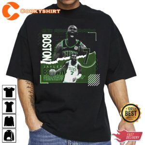 Jaylen Brown Basketball Paper Poster Celtics Shirt (2)