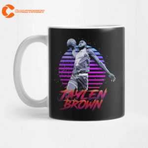 Jaylen Brown Nickname Retrowave Outrunner Mug