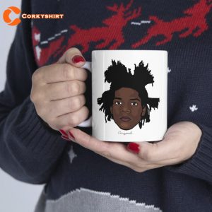 Jean Michel Basquiat Inspired Ceramic Mug Art Legend 4