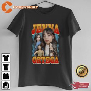 Jenna Ortega Wednesday Addams Unisex T-shirt1