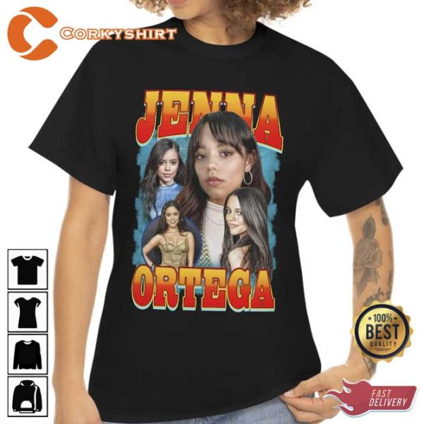 Jenna Ortega Wednesday Addams Unisex T-shirt