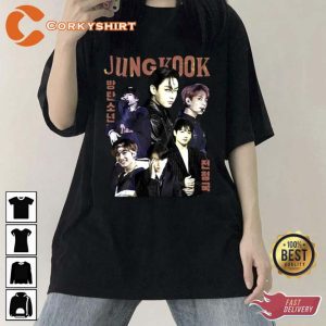 Jeon Jungkook Bootleg Vintage Style BTS T-Shirt