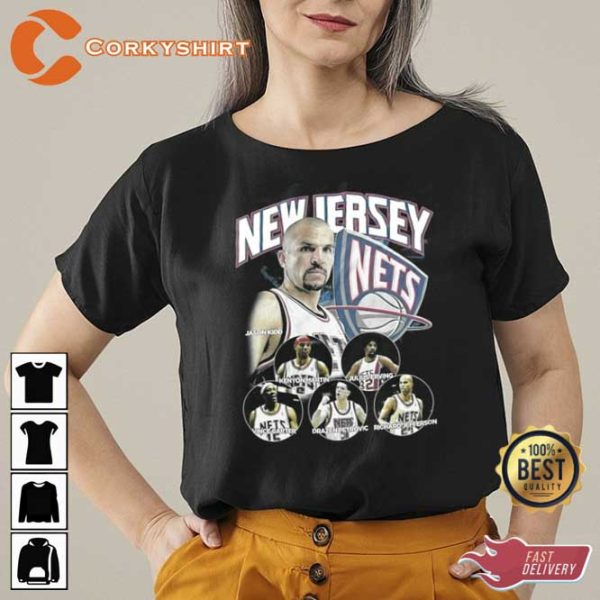 Jersey Nets Jason Kidd Unisex Shirt