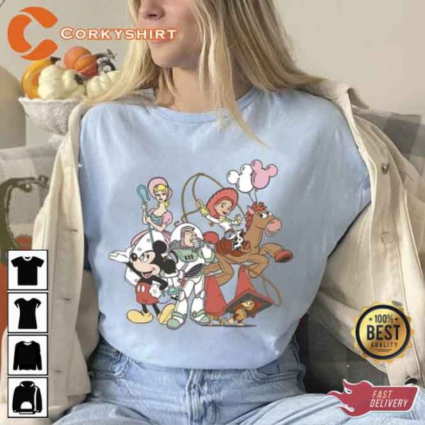 Jessie And Bullseye Toy Story T Shirt