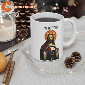 Jesus Take the Wheel Mug