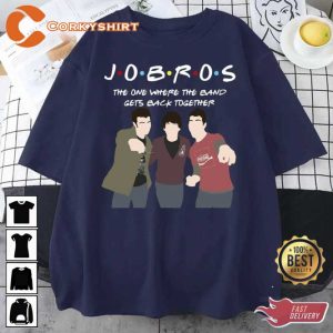 Jobros Jonas Brothers The One Where The Band Gets Back Together T-shirt