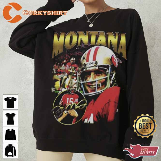 Joe Montana Bootleg Vintage New Trending Shirt (1)