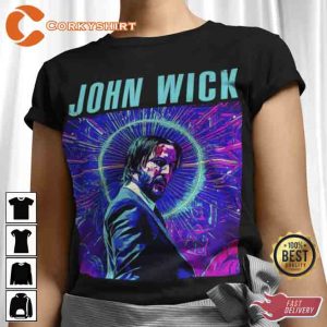 John Wick Movie Poster T-Shirt2