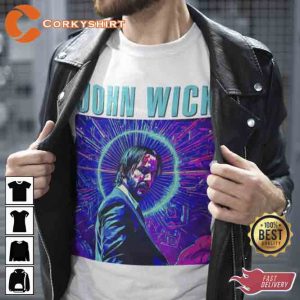 John Wick Movie Poster T-Shirt3