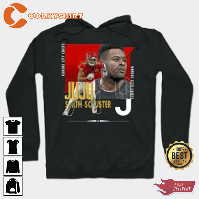 Juju Smith-Schuster Kansas City Chiefs American Football Conference  Champions T-Shirts - ChiefsFam