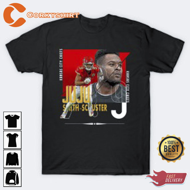 Outerstuff Youth Juju Smith-Schuster Red Kansas City Chiefs Mainliner Player Name & Number T-Shirt Size: Extra Large