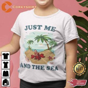 Just Me And The Sea The Little Mermaid Vacation Unisex T-shirt