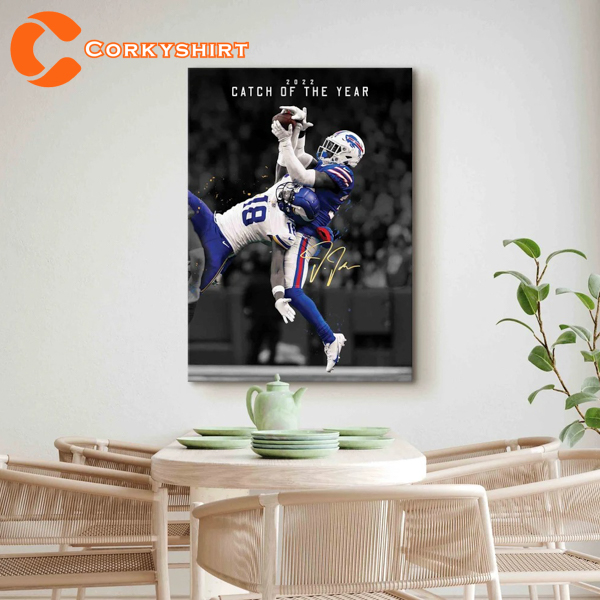 Limited Edition Justin Jefferson Catch Canvas Print. Painting -   Israel