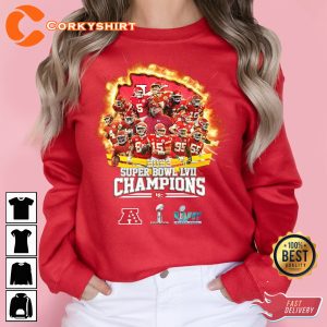 Kansas Chiefs Champion KC Chiefs in my heart shirt Football Fan Gift Sweatshirt (2)