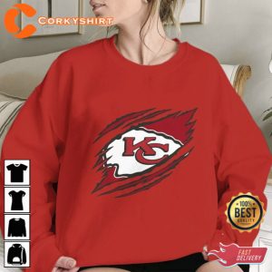 Kansas Chiefs Champion Logo Sweatshirt