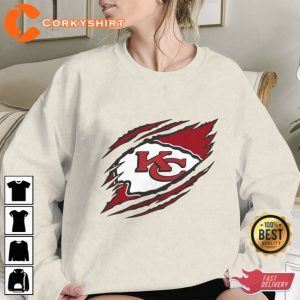 Kansas Chiefs Champion Logo Sweatshirt 2