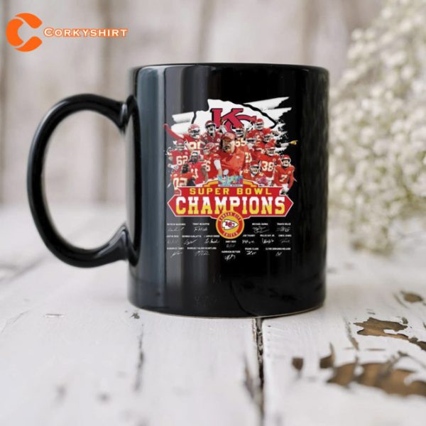 Kansas City Chiefs Champions 2023 Mahomes Mug