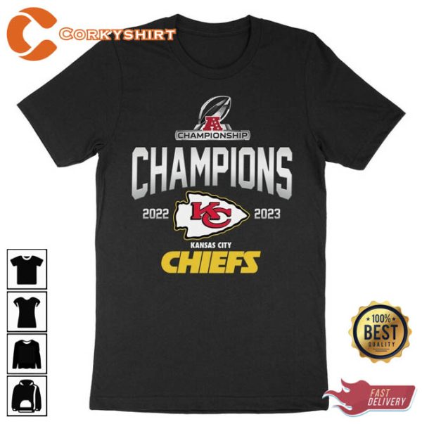 Kansas City Chiefs Champions Super Bowl LVII Football Shirt