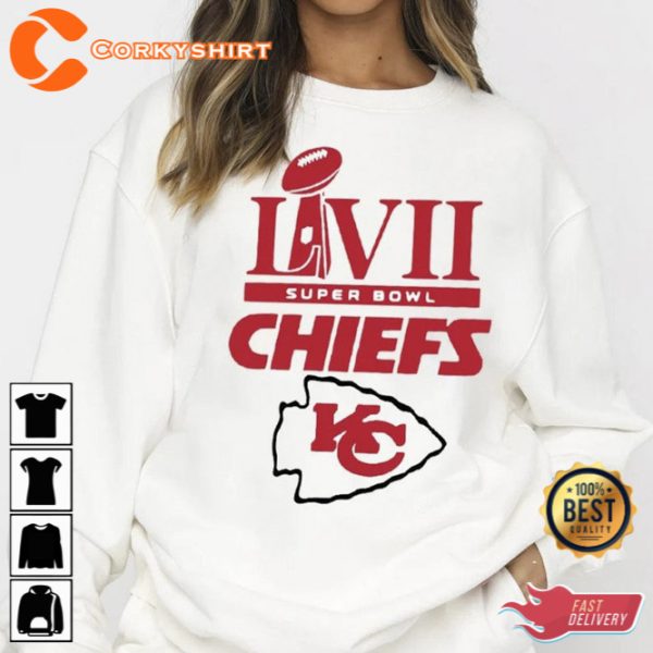 Kansas City Chiefs Football 2023 Super Bowl Sunday Shirt