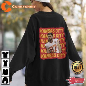 Kansas City Chiefs Sweatshirt Kansas City Football Travis Kelce Chiefs Football Tee
