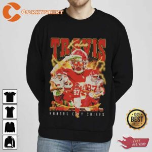 Kansas City Chiefs Travis Kelce Football Player T-shirt