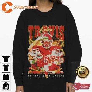 Kansas City Chiefs Travis Kelce Football Player T-shirt