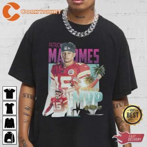 Kansas City Football Champion Bowl Patrick Mahomes Tee