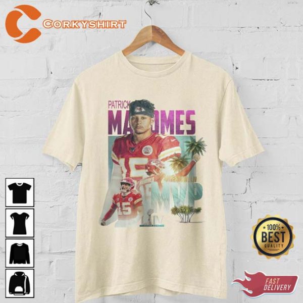 Kansas City Football Champion Bowl Patrick Mahomes Tee