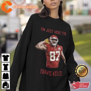Kansas City Football Shirt Travis Kelce Football T-shirt