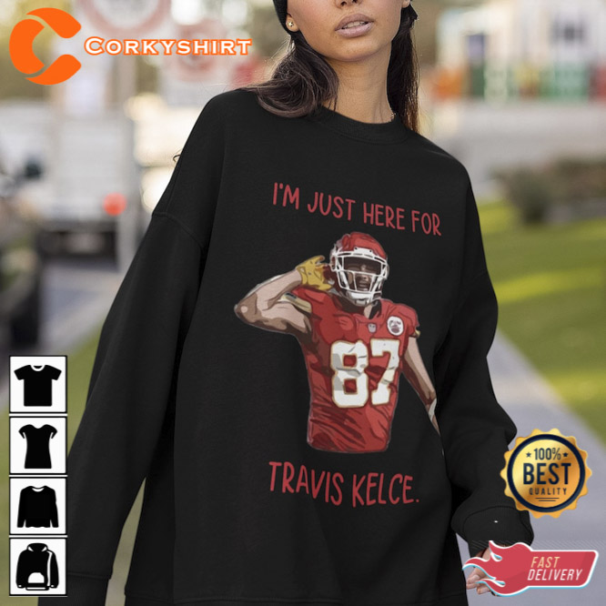 Kansas City Football Shirt Travis Kelce Football T-shirt - Corkyshirt
