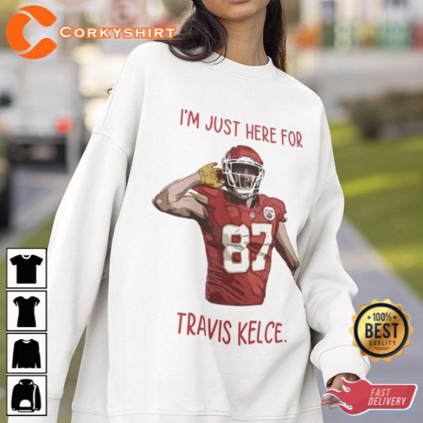 Kansas City Football Shirt Travis Kelce Football T-shirt