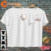 Kawaii Cat Heart Couple Cute Gift For Couple Lovers Unisex T-Shirt