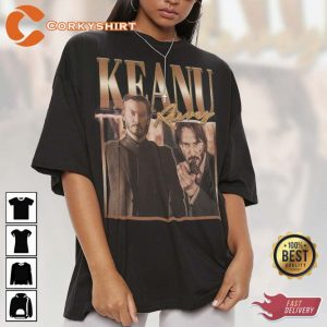 Keanu Reeves Punk John Wick T-Shirt