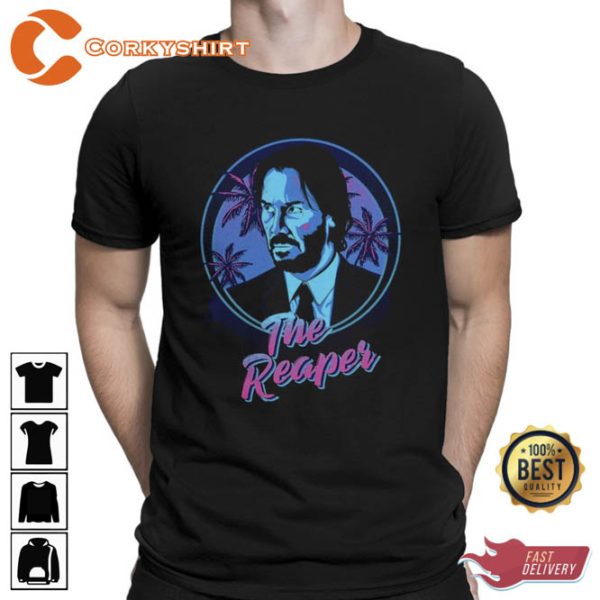 Keanu Reeves The Reaper John Wick T-Shirt