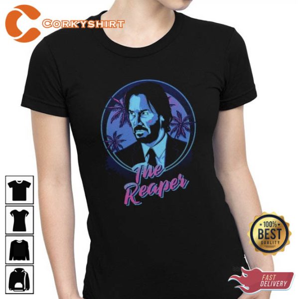 Keanu Reeves The Reaper John Wick T-Shirt