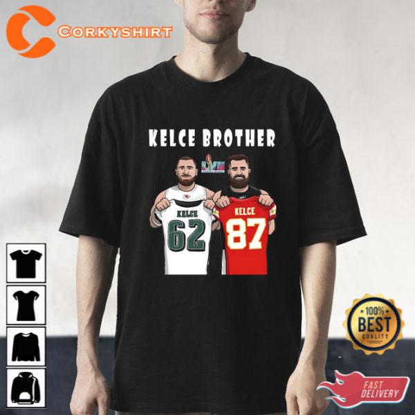 Kelce Brothers Shirt Jason Kelce vs Travis Kelce T-shirt