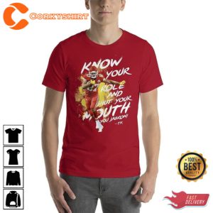 Kelce Know your Role Shut Your Mouth T-shirt