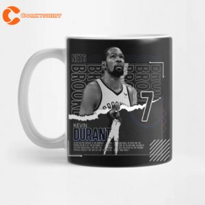 Kevin Durant Basketball Paper Poster Nets Mug