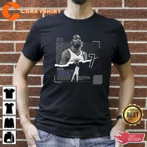 Kevin Durant Basketball Paper Poster Nets Shirt
