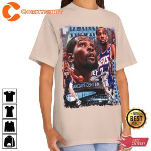 Kevin Durant Brooklyn Nets Barclay Center Unisex Basketball Lover T-Shirt