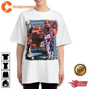 Kevin Durant Brooklyn Nets Barclay Center Unisex Basketball Lover T-Shirt