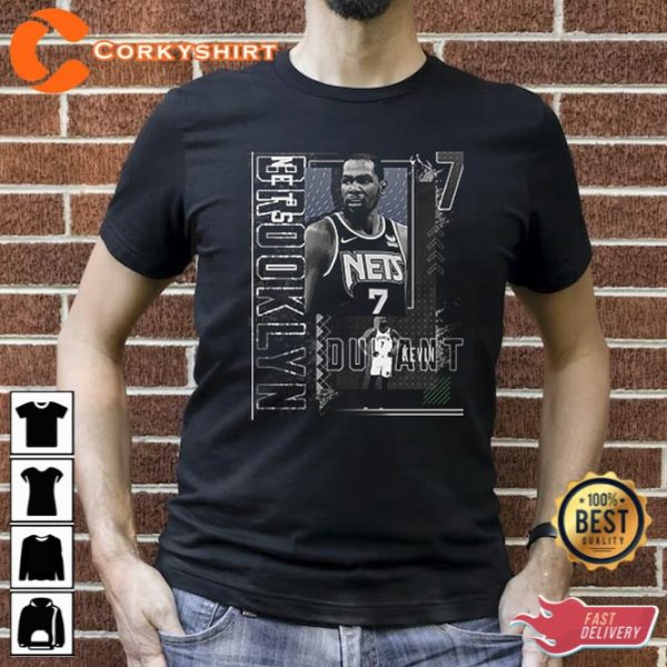 Kevin Durant Brooklyn Nets Basketball Shirt