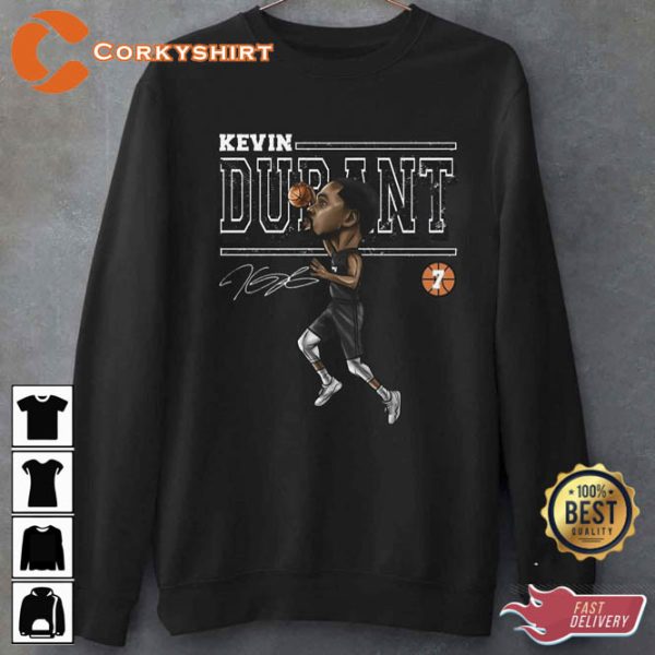 Kevin Durant Cartoon Basketball Bootleg Shirt