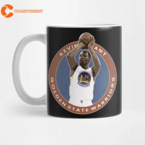 Kevin Durant Golden State Warriors 35 Basketball Mug