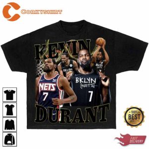 Kevin Durant Golden State Warriors Basketball Shirt