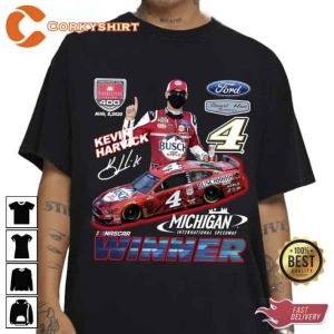 Kevin Harvick To The Moon Fire Name T-shirt