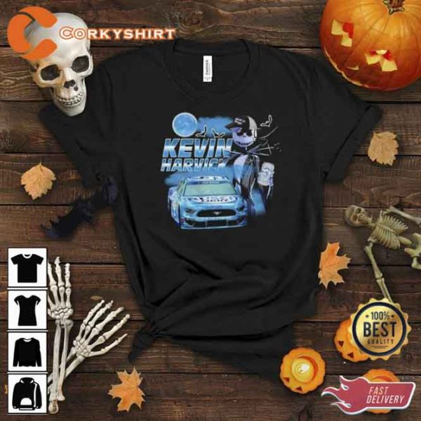 Kevin Harvick Jack Skeleton Busch Light Beer Shirt