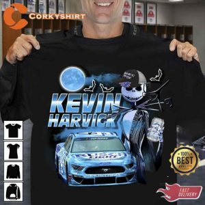 Kevin Harvick Jack Skeleton Busch Light Beer Shirt