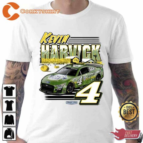 Kevin Harvick Stewarthaas Racing Team Collection Busch Light Tee